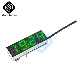 DS3231SN Digital Time Clock 3 In 1 Green LED display Temperature Voltage Volt Module DIY Time/Thermometer/Voltmeter DC 5-30V
DS3231SN Digital Time Clock 3 In 1 Green LED display Temperature Voltage Volt Module DIY Time/Thermometer/Voltmeter DC 5-30V