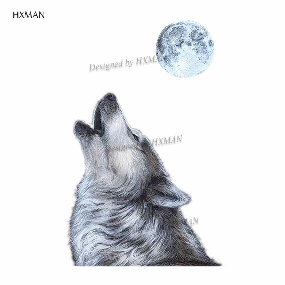 HXMAN Wolf Temporary Tattoo Sticker Waterproof Women Fashion Body Art Tatoo Kids Children Hand Tattoos Paper 9.8X6cm A-011
HXMAN Wolf Temporary Tattoo Sticker Waterproof Women Fashion Body Art Tatoo Kids Children Hand Tattoos Paper 9.8X6cm A-011