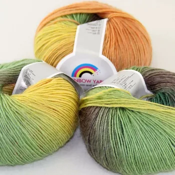 Sale Soft Cashmere Wool Colorful Rainbow Wrap Shawl DIY Hand Knit Yarn 3X50gr ball 524-C
Sale Soft Cashmere Wool Colorful Rainbow Wrap Shawl DIY Hand Knit Yarn 3X50gr ball 524-C