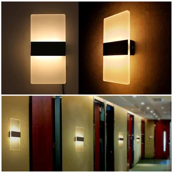 3000K/4500K/6500K Acrylic Living Room Stair Lamps Modern Indoor Led Wall Lamps Light Wall Light Home Decor
3000K/4500K/6500K Acrylic Living Room Stair Lamps Modern Indoor Led Wall Lamps Light Wall Light Home Decor