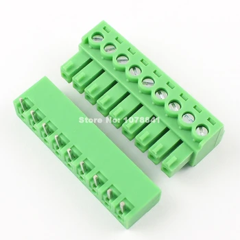 50 Pcs Per Lot 3.81mm Pitch 9 Pin Right Angle Screw Pluggable Terminal Block Plug Connector
50 Pcs Per Lot 3.81mm Pitch 9 Pin Right Angle Screw Pluggable Terminal Block Plug Connector