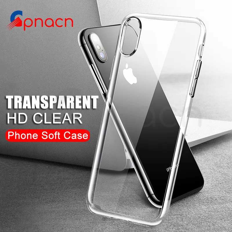 GPNACN Ultra Thin Soft Transparent TPU Case For iPhone X 10 XR XS MAX Silicone Full Cover For iPhone 8 7 6 6S Plus Phone Case
GPNACN Ultra Thin Soft Transparent TPU Case For iPhone X 10 XR XS MAX Silicone Full Cover For iPhone 8 7 6 6S Plus Phone Case