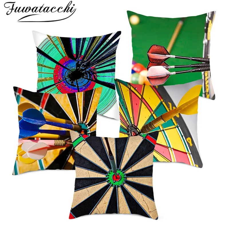 Fuwatacchi Darts Target Pillow Covers Polyester Christmas Day Gift Cushion Cover Home Sofa Decorative Throw Pillowcases 45x45cm
Fuwatacchi Darts Target Pillow Covers Polyester Christmas Day Gift Cushion Cover Home Sofa Decorative Throw Pillowcases 45x45cm