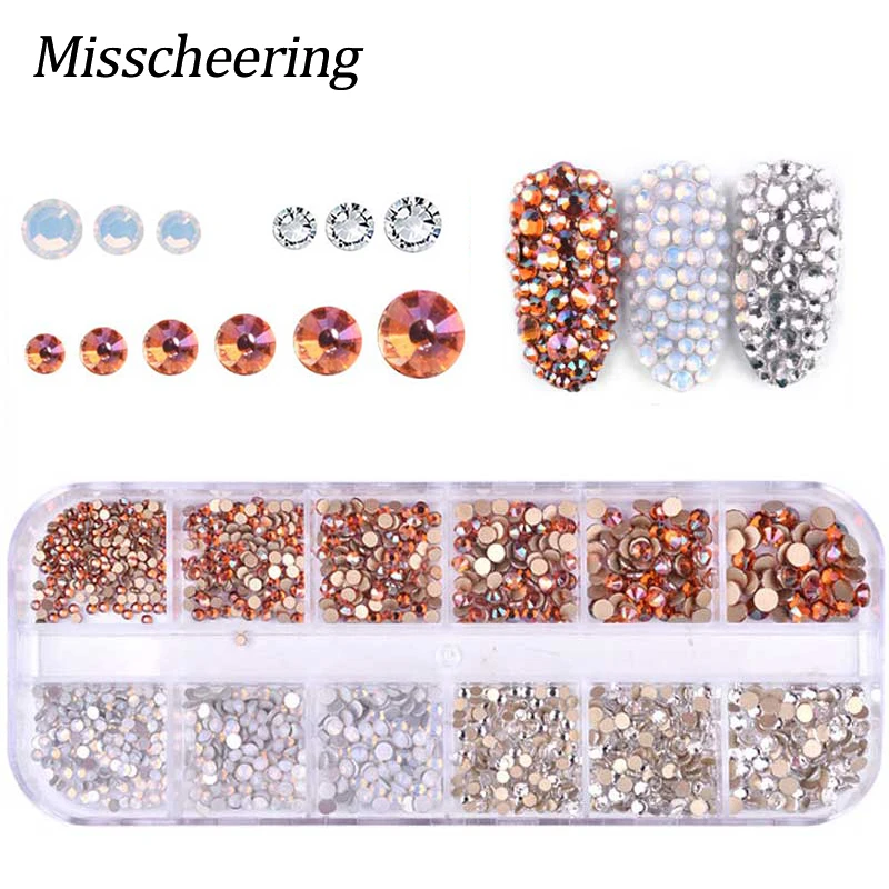 1 Box Shiny AB Mix Color Nail Rhinestones Multi-size Glass Flat Bottom DIY Manicure Tips 3D Crystal Gems for Nail Art Decoration
1 Box Shiny AB Mix Color Nail Rhinestones Multi-size Glass Flat Bottom DIY Manicure Tips 3D Crystal Gems for Nail Art Decoration