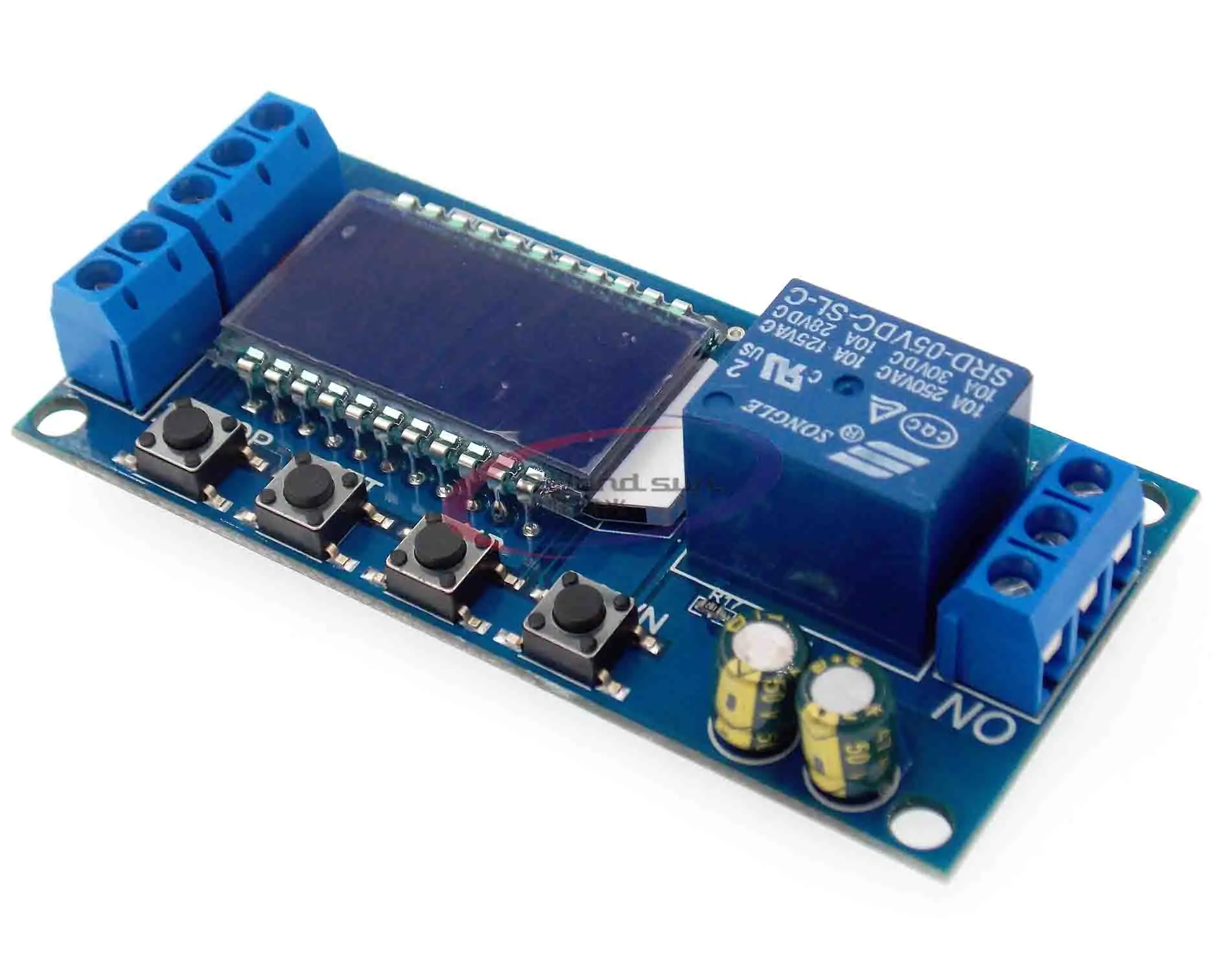 Micro USB Digital LCD Display Time Delay Relay Module DC 6-30V Control Multifunction Timer Switch Trigger Cycle Module Board
Micro USB Digital LCD Display Time Delay Relay Module DC 6-30V Control Multifunction Timer Switch Trigger Cycle Module Board