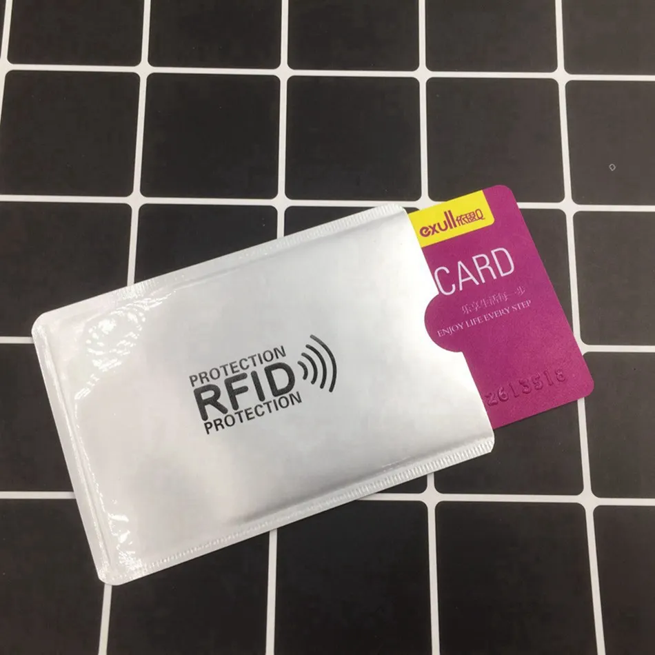 Фото Чехол-Кошелек с блокировкой Rfid держатель для карт дюйма алюминиевый x 6 3 см | Багаж