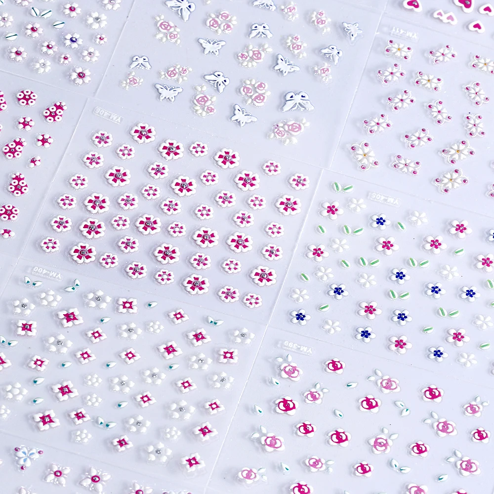 30 Sheets in one 3d Nail Art Transfer Stickers Decals with Rhinestone Manicure Deco Tips 30 Sheets (random) 3D Nail Art Sticker
30 Sheets in one 3d Nail Art Transfer Stickers Decals with Rhinestone Manicure Deco Tips 30 Sheets (random) 3D Nail Art Sticker