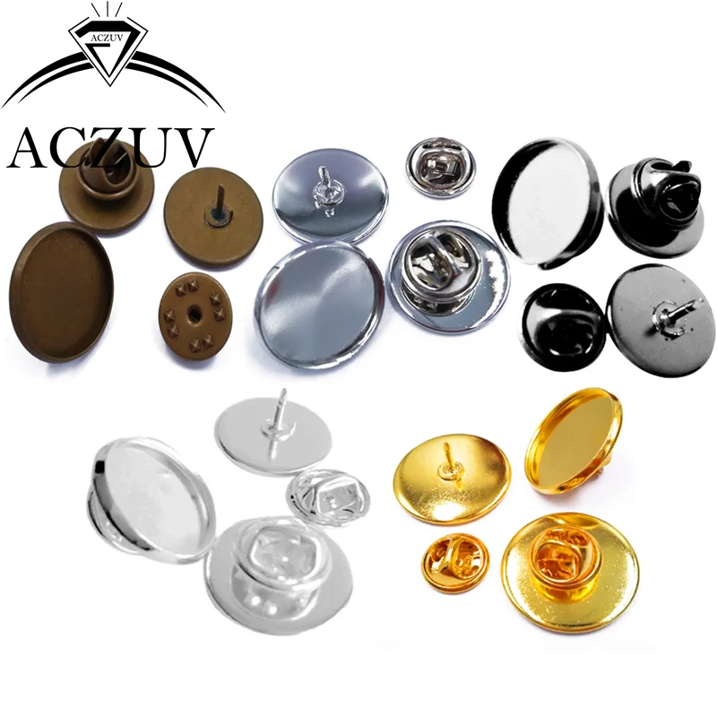 200Pcs 12mm 14mm 16mm 18mm 20mm 25mm Bezel Collar Pin Blanks with Backs Brooch Base Cabochon Setting Jewelry Findings CPS001
200Pcs 12mm 14mm 16mm 18mm 20mm 25mm Bezel Collar Pin Blanks with Backs Brooch Base Cabochon Setting Jewelry Findings CPS001