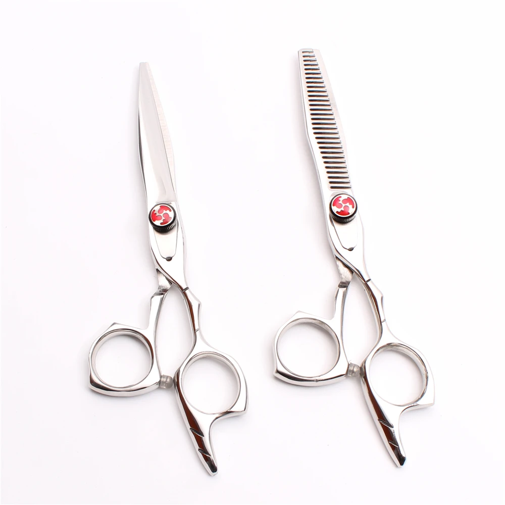 C9017 6'' 17.5cm Japan 440C Silver Professional Scissors for Hairdressers Cutting Shears Thinning Scissors Salon Style Tool DIY
C9017 6'' 17.5cm Japan 440C Silver Professional Scissors for Hairdressers Cutting Shears Thinning Scissors Salon Style Tool DIY