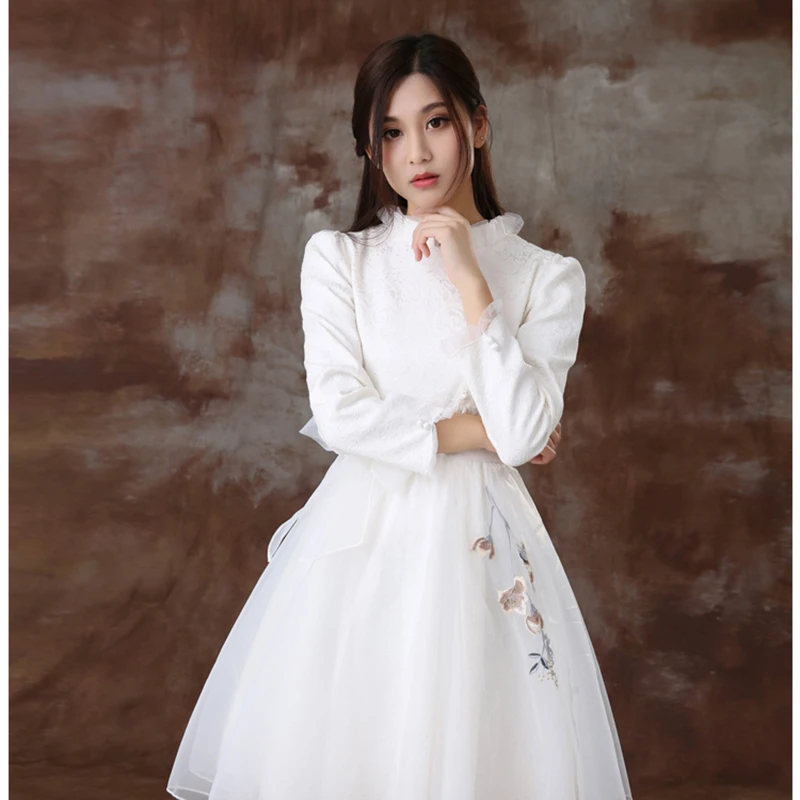 Women winter dress 2018 Chinese style streetwear oriental dress female ladies elegant womens dresses new arrival 2018 KK2705 X 
Women winter dress 2018 Chinese style streetwear oriental dress female ladies elegant womens dresses new arrival 2018 KK2705 X