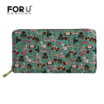 FORUDESIGNS Pop Art Dog Faces Love Print Women Wallet Long Zipper Handbag Clutch Female Case Phone Pocket Purse Carteira Femme
FORUDESIGNS Pop Art Dog Faces Love Print Women Wallet Long Zipper Handbag Clutch Female Case Phone Pocket Purse Carteira Femme