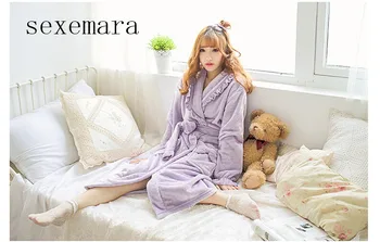 2019 new arrival fashion women sleeping cloth feel comfortable flannel Shallow purple Bow flower lace free shipping
2019 new arrival fashion women sleeping cloth feel comfortable flannel Shallow purple Bow flower lace free shipping
