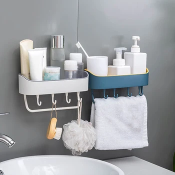 1 pc Multi-function Wall Shelf Kitchen Storage Rack Holder Stand Shampoo Shower Gel Mugs Bathroom Shelves Free Punch Hot Sale
1 pc Multi-function Wall Shelf Kitchen Storage Rack Holder Stand Shampoo Shower Gel Mugs Bathroom Shelves Free Punch Hot Sale