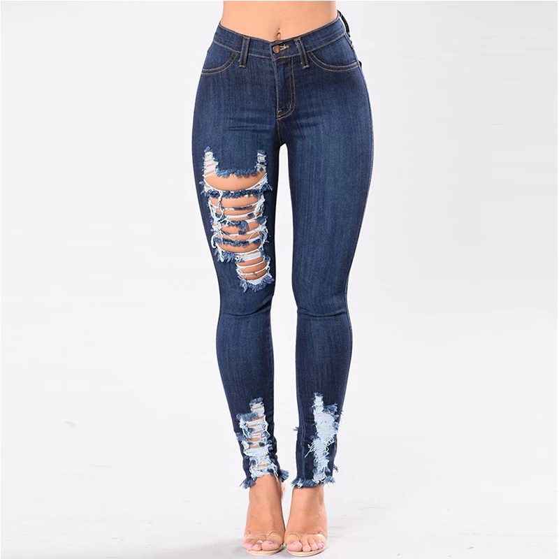 jeans long top design