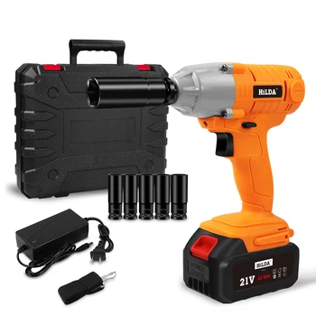 21V Cordless Impact Electric Wrench Brushless Socket Wrench Hand Drill Installation Power Tools For Car/SUV Wheel 
21V Cordless Impact Electric Wrench Brushless Socket Wrench Hand Drill Installation Power Tools For Car/SUV Wheel