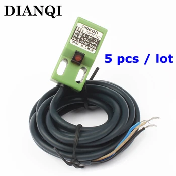 5pcs Inductive Proximity Sensor SN04-N2 NPN 3WIRE NC DC 6-36V Detection distance 4MM Proximity Switch sensor
5pcs Inductive Proximity Sensor SN04-N2 NPN 3WIRE NC DC 6-36V Detection distance 4MM Proximity Switch sensor