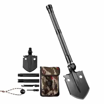 HX Mini Engineer shovel outdoor Survival multi-purpose soldier shovel camping fishing foldable military Emergency shovel weapon
HX Mini Engineer shovel outdoor Survival multi-purpose soldier shovel camping fishing foldable military Emergency shovel weapon