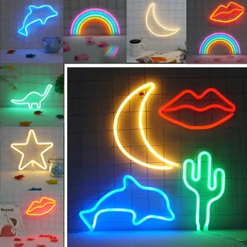 2020 Hot Neon Star Moon Cactus Lips Flamingo Dolphin LED Bulb Battery Table Lamp Wall Xmas Deocr Quarto Night light Kids Gifts
2020 Hot Neon Star Moon Cactus Lips Flamingo Dolphin LED Bulb Battery Table Lamp Wall Xmas Deocr Quarto Night light Kids Gifts