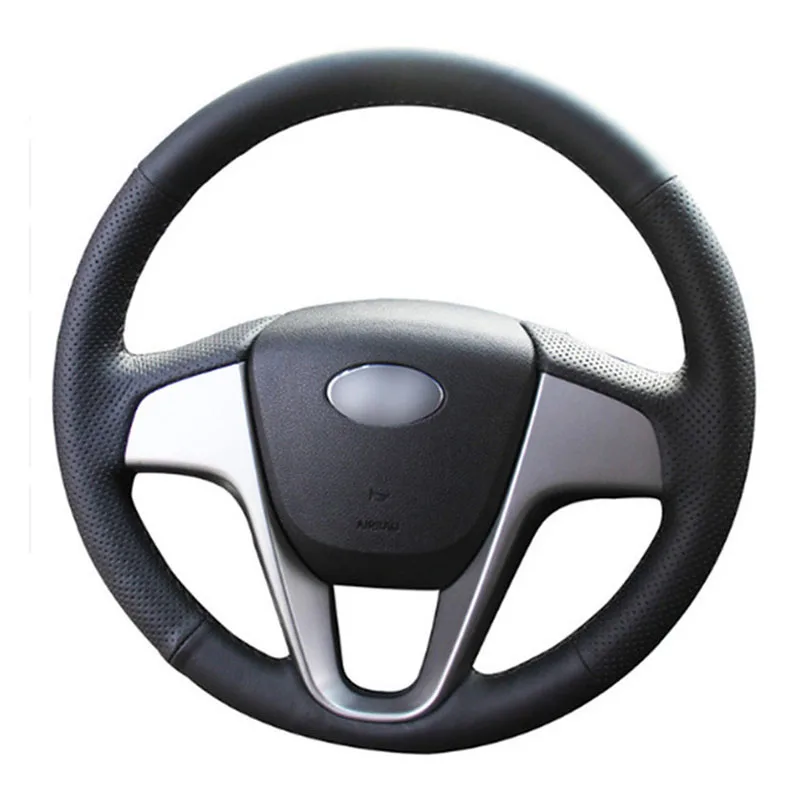 DIY Sewing-on PU Leather Steering Wheel Cover Exact Fit For Hyundai Solaris Verna i20 2008-2012 Accent
DIY Sewing-on PU Leather Steering Wheel Cover Exact Fit For Hyundai Solaris Verna i20 2008-2012 Accent