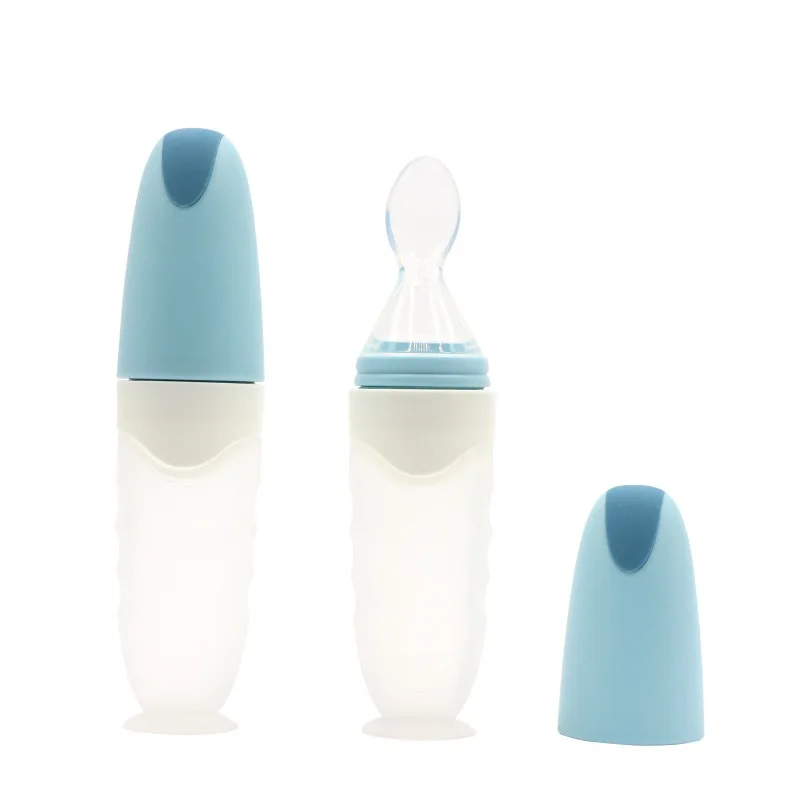 1Pc Silicone Newborn Baby Cereal Feeder Squeezing Feeding Bottle Spoon Safe Tableware Tools Fresh Food Cereal Squeeze Feeder
1Pc Silicone Newborn Baby Cereal Feeder Squeezing Feeding Bottle Spoon Safe Tableware Tools Fresh Food Cereal Squeeze Feeder