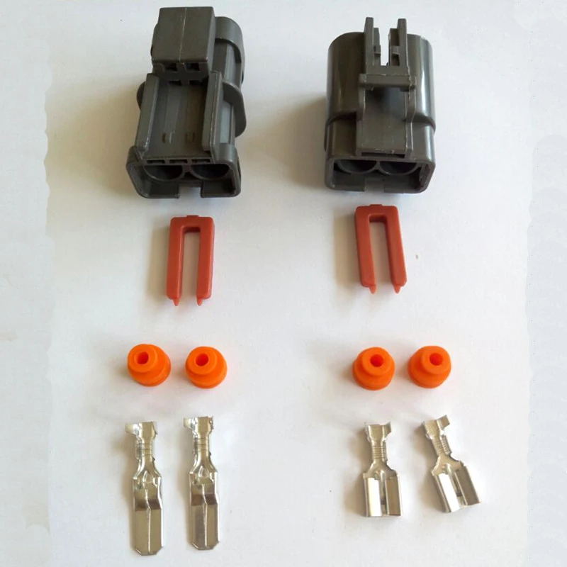 2 Pin 6.3mm Automotive Generator Plugs Male and Female DJ70255-6.3-11-21 Cooling Fan Plug Engine Plug with Terminal
2 Pin 6.3mm Automotive Generator Plugs Male and Female DJ70255-6.3-11-21 Cooling Fan Plug Engine Plug with Terminal