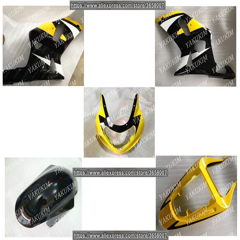 YAKUKIM ABS Injection Fairing Kits For Suzuki GSXR600 750 K1 01-03 Year 2001 2002 2003 GSX R600 GSX R750 K1 Motobike Fairings
YAKUKIM ABS Injection Fairing Kits For Suzuki GSXR600 750 K1 01-03 Year 2001 2002 2003 GSX R600 GSX R750 K1 Motobike Fairings