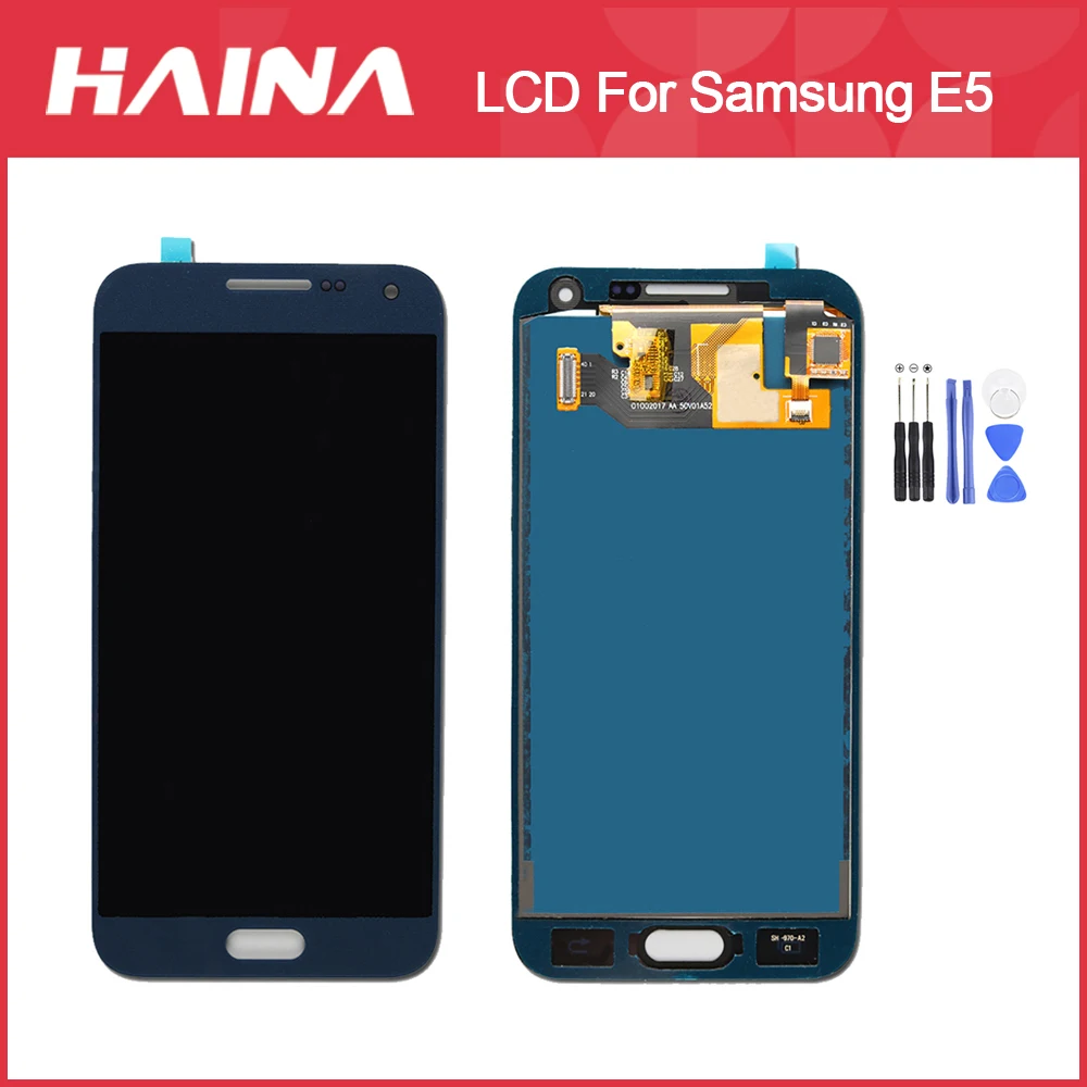 E5 Display For Samsung Galaxy E5 LCD E500F LCD E500H Display E500HQ E500M Screen with Touch Digitizer Assembly Adjust Brightness
E5 Display For Samsung Galaxy E5 LCD E500F LCD E500H Display E500HQ E500M Screen with Touch Digitizer Assembly Adjust Brightness