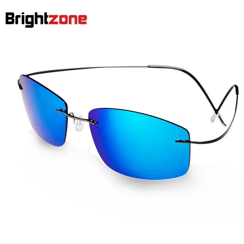 2017 New Fashion Ultralight Rimless Titanium Polarized Sunglasses Men Driving Fishing Brand Design Sun Glasses Oculos De Sol
2017 New Fashion Ultralight Rimless Titanium Polarized Sunglasses Men Driving Fishing Brand Design Sun Glasses Oculos De Sol
