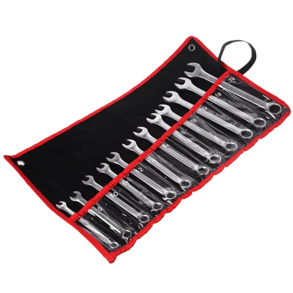 ANENG 12Pcs/set 8-19mm Dual Use Stubby Ratchet Wrench Quick Spanner Repair Hand Tool
ANENG 12Pcs/set 8-19mm Dual Use Stubby Ratchet Wrench Quick Spanner Repair Hand Tool