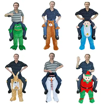 Novelty Ride on Me Mascot Costumes Carry Back Funny Animal Pants Oktoberfest Halloween Party Cosplay Clothes Horse Riding Toys
Novelty Ride on Me Mascot Costumes Carry Back Funny Animal Pants Oktoberfest Halloween Party Cosplay Clothes Horse Riding Toys