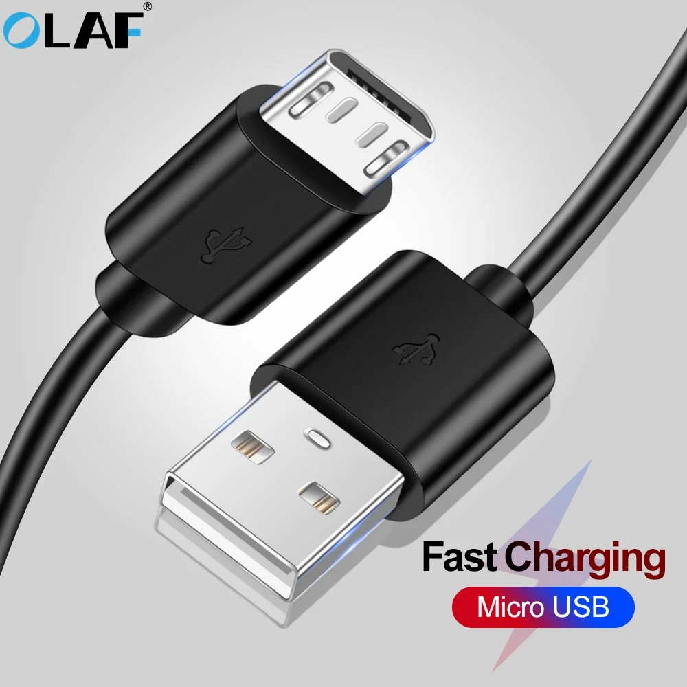OLAF Micro USB Cable Fast Charging Data Cable for Xiaomi Samsung Huawei Tablet Android Mobile Phone Charger Cable Micro USB Cord
OLAF Micro USB Cable Fast Charging Data Cable for Xiaomi Samsung Huawei Tablet Android Mobile Phone Charger Cable Micro USB Cord