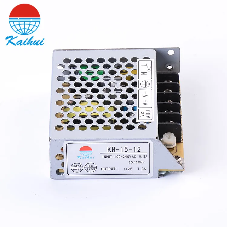 100-240VAC Input Voltage Single Output Type 5V 3A PSU Universal Switching Power Supply 15W
100-240VAC Input Voltage Single Output Type 5V 3A PSU Universal Switching Power Supply 15W