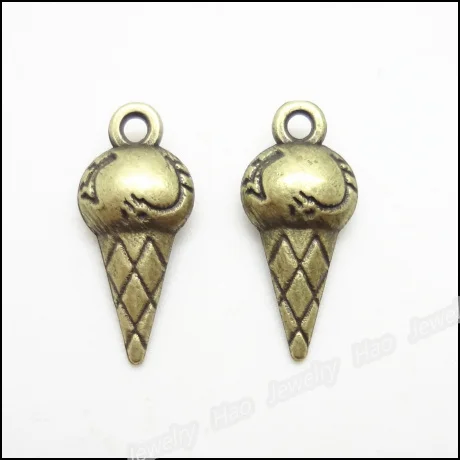 80pcs Vintage Charms Ice cream Pendant Antique bronze Fit Bracelets Necklace DIY Metal Jewelry Making
80pcs Vintage Charms Ice cream Pendant Antique bronze Fit Bracelets Necklace DIY Metal Jewelry Making