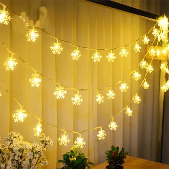 10M 100LED Snowflake Fairy String Light Birthday Lighting Room Decor Romantic Wedding Decoration Event Happy New Year Gift
10M 100LED Snowflake Fairy String Light Birthday Lighting Room Decor Romantic Wedding Decoration Event Happy New Year Gift