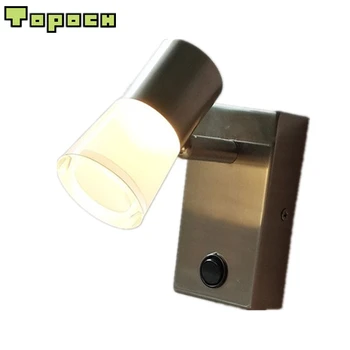 TopocH Caravan Reading Lights with Switch On/Off Rotating Head Built-in Power Supply LED 3W 200LM Light No Glare Nickel Finish
TopocH Caravan Reading Lights with Switch On/Off Rotating Head Built-in Power Supply LED 3W 200LM Light No Glare Nickel Finish