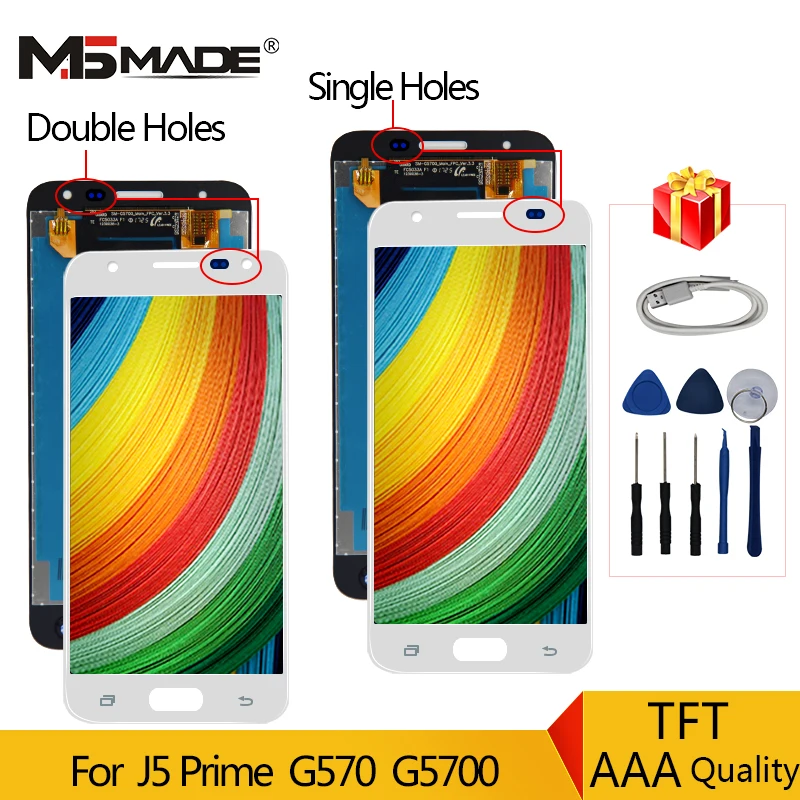 100% Original For Samsung Galaxy J5 Prime G5700 LCD G570 G570F On5 2016 Display LCD Touch Sreen Digitizer Replacement Parts
100% Original For Samsung Galaxy J5 Prime G5700 LCD G570 G570F On5 2016 Display LCD Touch Sreen Digitizer Replacement Parts
