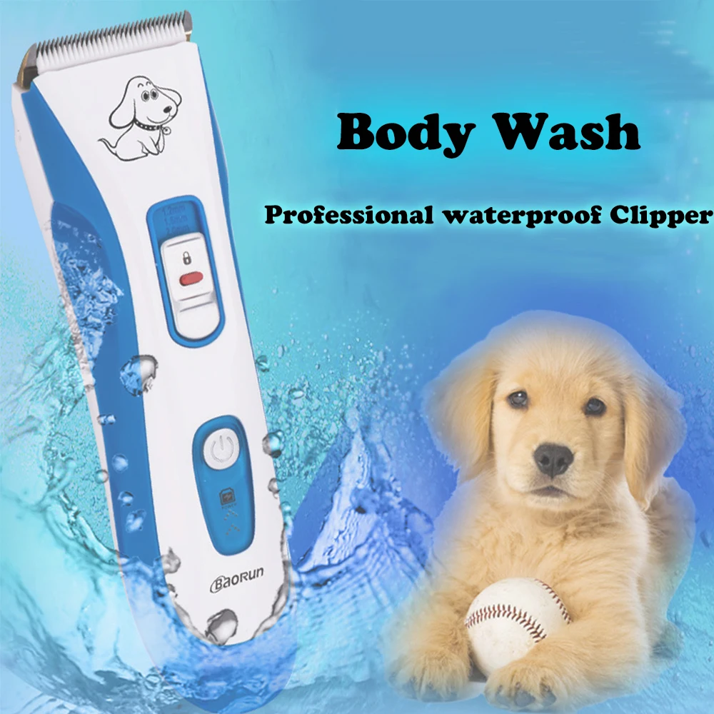 Rechargeable Dog Clippers Professional Pet Grooming Kit Electric Hair Trimmers waterproof Shaver Cutting Haircut Machine 
Rechargeable Dog Clippers Professional Pet Grooming Kit Electric Hair Trimmers waterproof Shaver Cutting Haircut Machine