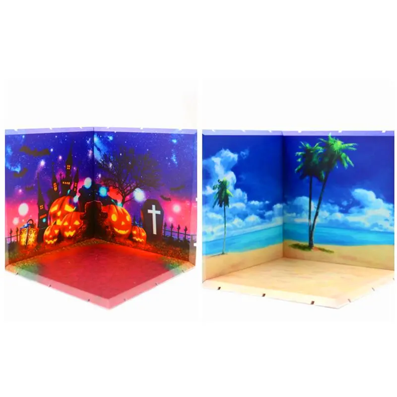 Halloween Background plate Background wall Dolls filming props Assembling model ornaments Holiday gift for Halloween
Halloween Background plate Background wall Dolls filming props Assembling model ornaments Holiday gift for Halloween