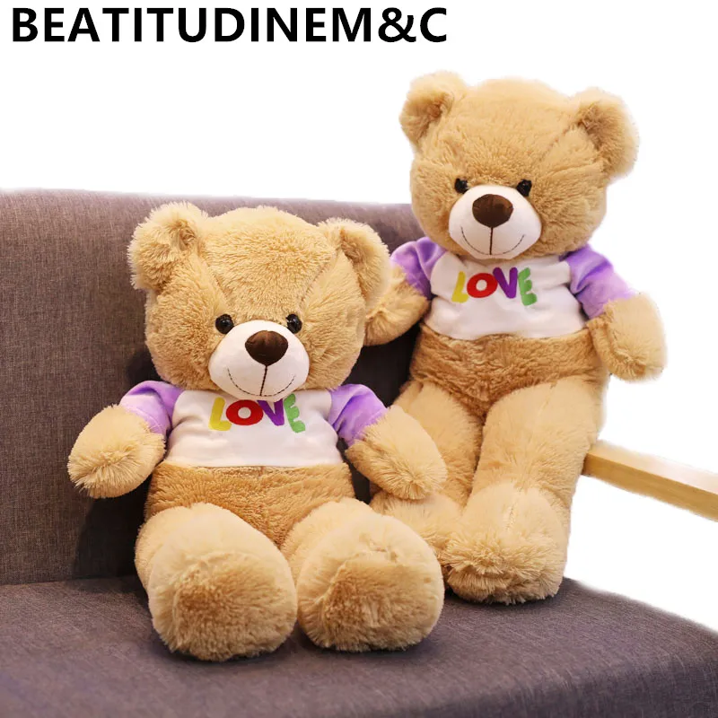 1Pc 70cm Love Classic Bear Plush Toy Animal Filled Toys Child Comfort Toys Holiday Gifts Home Decor
1Pc 70cm Love Classic Bear Plush Toy Animal Filled Toys Child Comfort Toys Holiday Gifts Home Decor