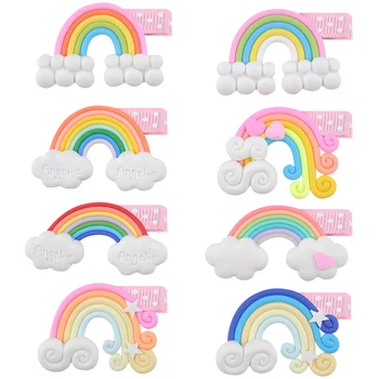 8Pcs 2018 Girls rainbow hairpins children cute hair clips hairwear new brand for kids newborn girl hair Accessories
8Pcs 2018 Girls rainbow hairpins children cute hair clips hairwear new brand for kids newborn girl hair Accessories