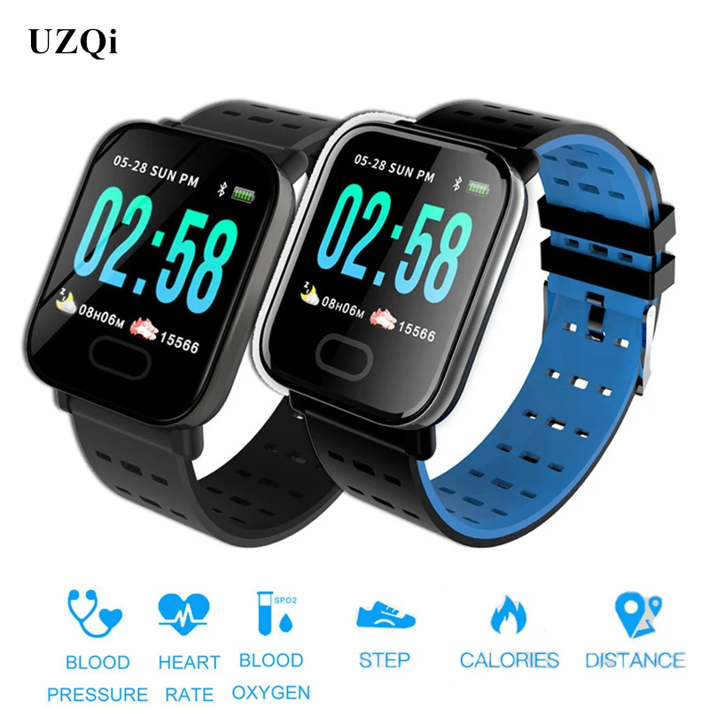 UZQi Smart Watch Heart Rate Monitor Sport Wristband Fitness Tracker Sleep Monitor Waterproof Sport Watch Band for IOS Android
UZQi Smart Watch Heart Rate Monitor Sport Wristband Fitness Tracker Sleep Monitor Waterproof Sport Watch Band for IOS Android