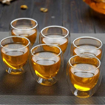 80mlHandmade Heat Resistant Double Wall Glass Tea Drink Cup Insulated Clear Glass Beer Tea Mugs Drinkware Gift
80mlHandmade Heat Resistant Double Wall Glass Tea Drink Cup Insulated Clear Glass Beer Tea Mugs Drinkware Gift