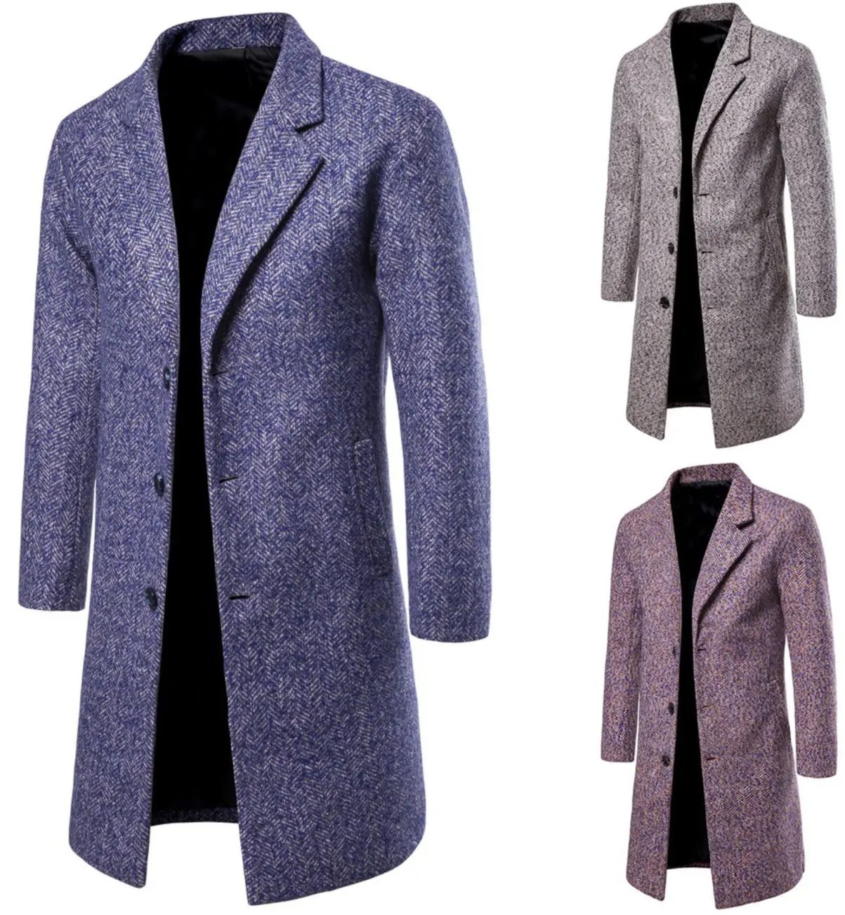 YF12 New Fall and Winter Men's Coat Slim and Turn-lapel Medium-length Wool Overcoat Leisure Men's Clothing
YF12 New Fall and Winter Men's Coat Slim and Turn-lapel Medium-length Wool Overcoat Leisure Men's Clothing
