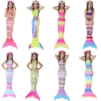 3Pcs Mermaid Bikini Bra Tail Set For Children Girl Cosplay Costume Kids Swimwear Mermaid Swimsuit Toddler Swimming Clothes
3Pcs Mermaid Bikini Bra Tail Set For Children Girl Cosplay Costume Kids Swimwear Mermaid Swimsuit Toddler Swimming Clothes