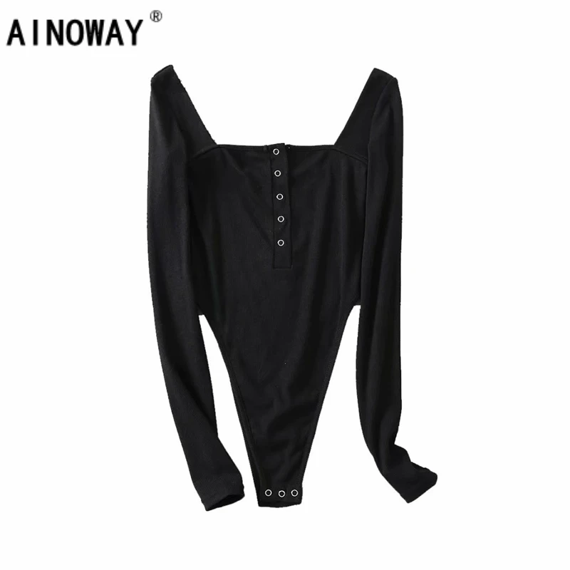 Vintage chic Slim fit Bodysuits Women long sleeve off shoulder solid color Playsuits ladies Bodycon Jumpsuit streetwear
Vintage chic Slim fit Bodysuits Women long sleeve off shoulder solid color Playsuits ladies Bodycon Jumpsuit streetwear