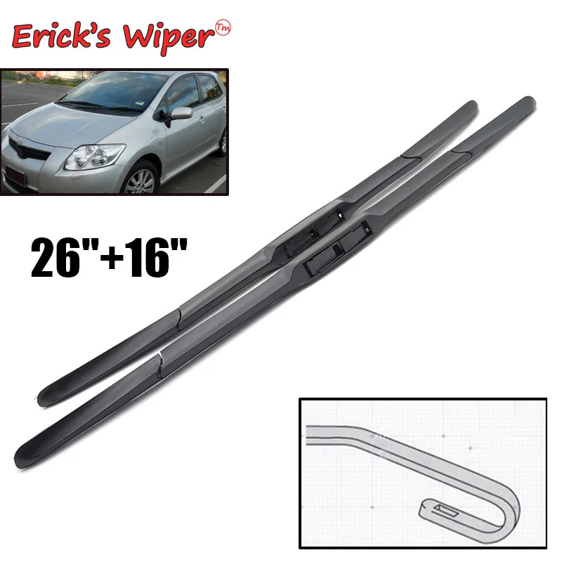 Erick's Wiper Front Wiper Blades For Toyota Auris E150 2007 - 2012 Windshield Windscreen Front Winodw 26"+16" ( Europe Model )
Erick's Wiper Front Wiper Blades For Toyota Auris E150 2007 - 2012 Windshield Windscreen Front Winodw 26"+16" ( Europe Model )