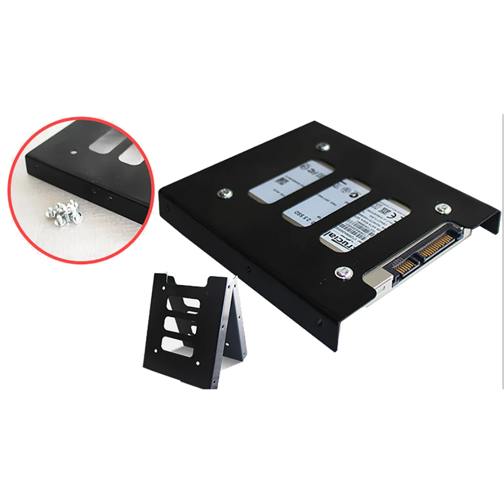 Useful 2.5 Inch SSD HDD To 3.5 Inch Metal Mounting Adapter Bracket Dock 8 Screws Hard Drive Holder For PC Hard Drive Z511
Useful 2.5 Inch SSD HDD To 3.5 Inch Metal Mounting Adapter Bracket Dock 8 Screws Hard Drive Holder For PC Hard Drive Z511