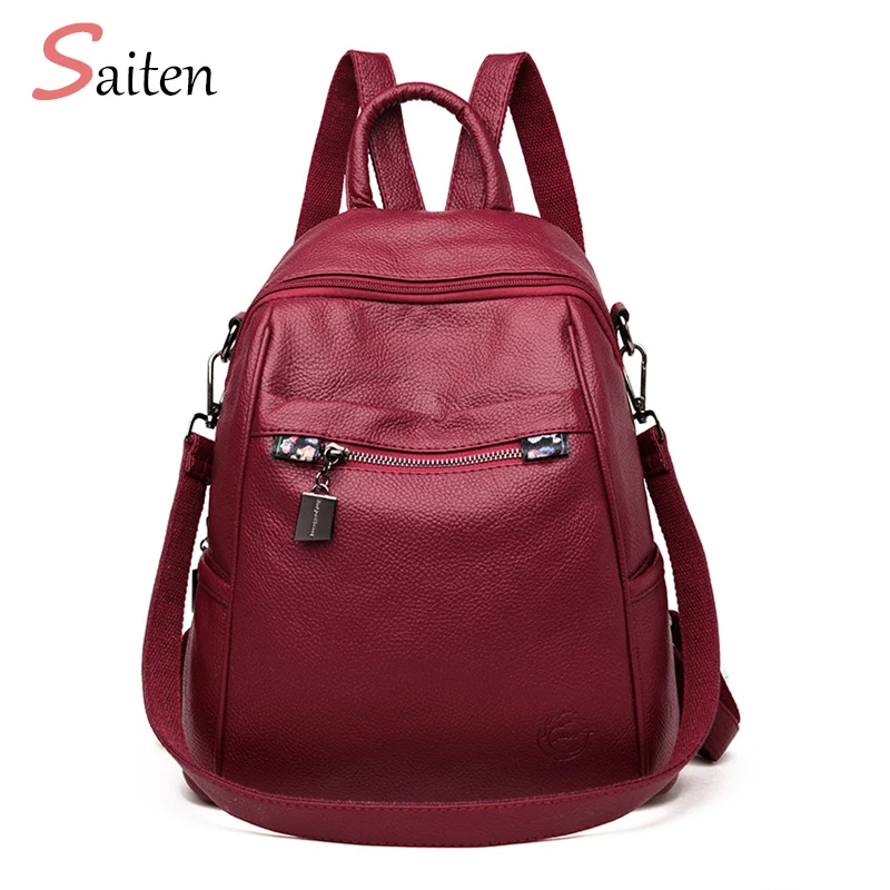 High Quality Women's Bags Youth PU Leather Backpacks for Teenage Girls Female School Shoulder Bag Fashion Women Casual Backpack
High Quality Women's Bags Youth PU Leather Backpacks for Teenage Girls Female School Shoulder Bag Fashion Women Casual Backpack