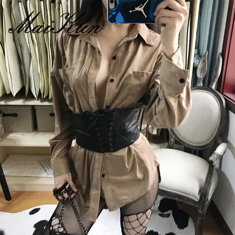 Faux Leather Punk Elastic Belts for Women Designer Brand Black Wide Dress Belts High Quality Gothic Style
Faux Leather Punk Elastic Belts for Women Designer Brand Black Wide Dress Belts High Quality Gothic Style
