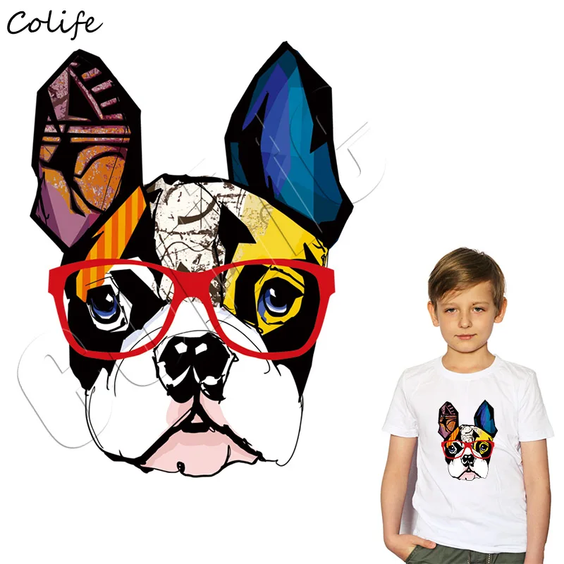 Dog Stickers On T-Shirt Colorful Washable Parches Iron On Patches A-Level DIY Accessory Heat Transfer Easy Print Applique
Dog Stickers On T-Shirt Colorful Washable Parches Iron On Patches A-Level DIY Accessory Heat Transfer Easy Print Applique